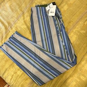 NWT HANRO MEN’S STRIPED PAJAMA PANTS